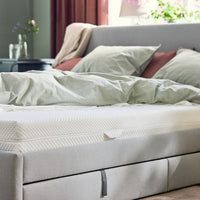ÅBYGDA Foam mattress, firm / white,160x190 cm , 160x190 cm - best price from Maltashopper.com 90531778