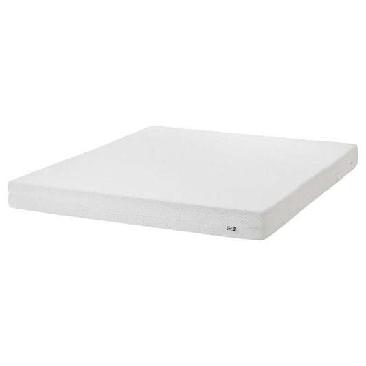 ÅBYGDA - Foam mattress, semi-rigid/white, , 180x200 cm - best price from Maltashopper.com 60481478