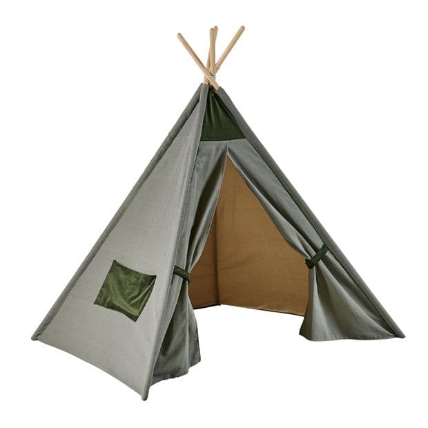 ADVENTURE Play tent green H 140 x W 130 x D 113 cm - best price from Maltashopper.com CS662326