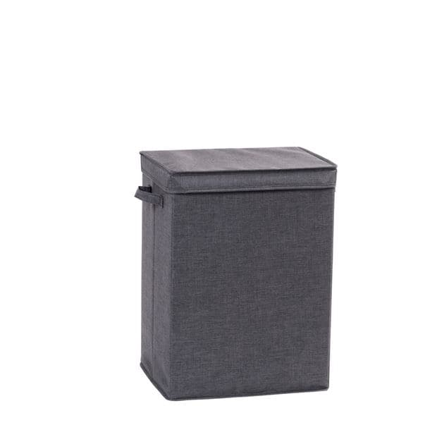 RANGO Dark gray laundry basket H 55 x W 40 x D 31 cm