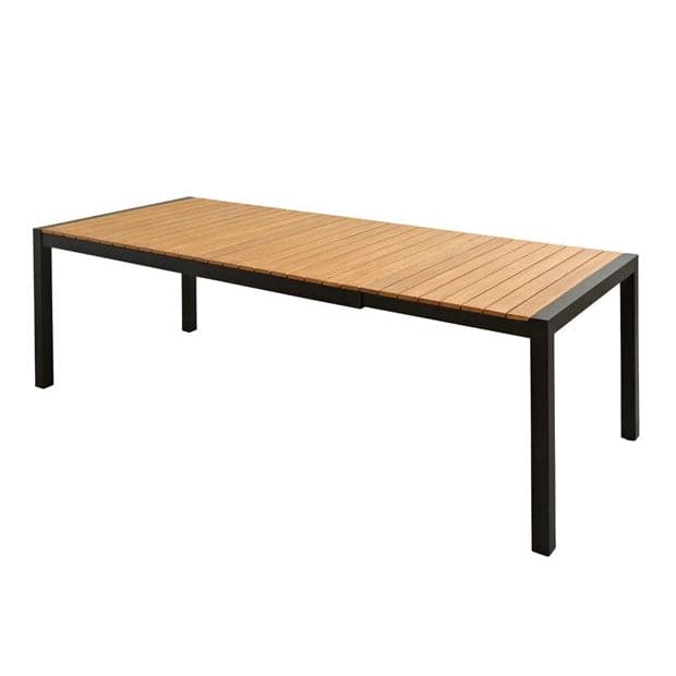 Casa MATILDA Extendable black table H 75 x W 189 x D 100 cm