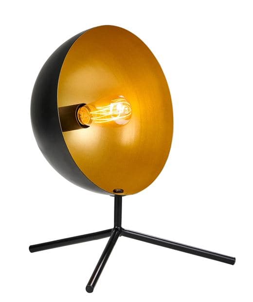 SOLEIL Black table lamp H 36 x W 31 x D 27 cm - best price from Maltashopper.com CS635369