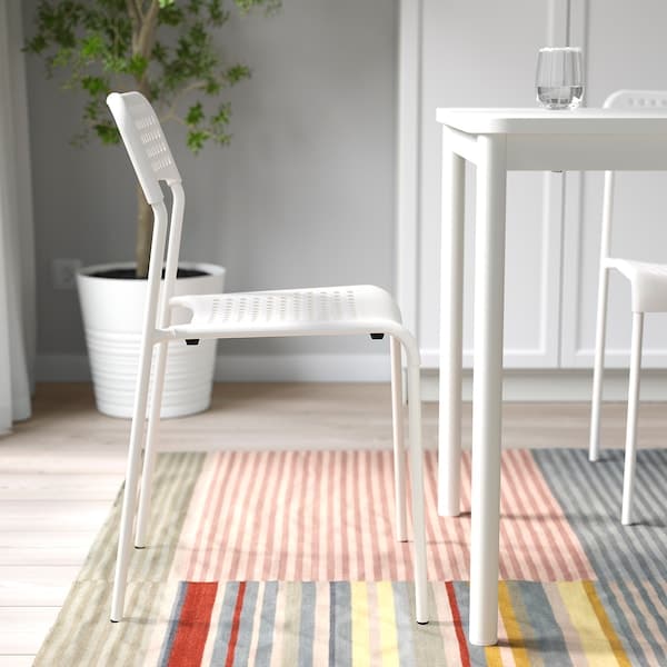 ADDE - Chair, white - best price from Maltashopper.com 10219178