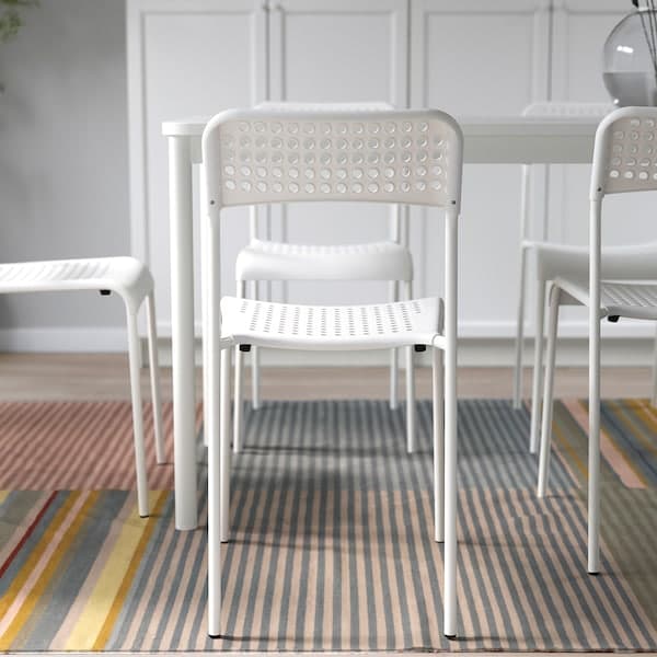 ADDE - Chair, white - best price from Maltashopper.com 10219178