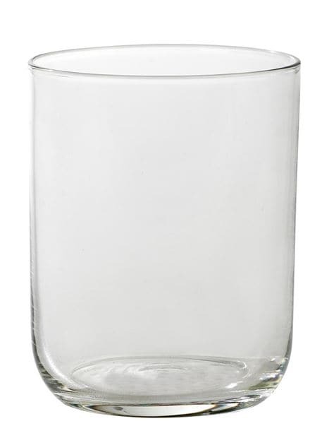 BLISS Transparent glass H 9.8 cm - Ø 7.8 cm - best price from Maltashopper.com CS643902