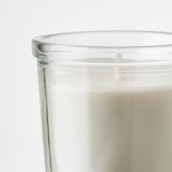ADLAD - Scented candle in glass, Scandinavian Woods/white, 20 hr - best price from Maltashopper.com 50502103