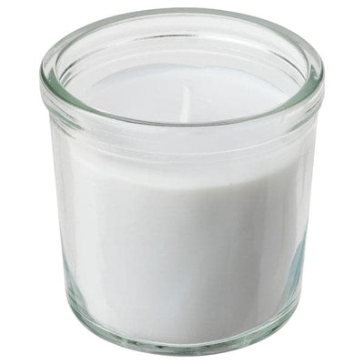 ADLAD - Scented candle in glass, Scandinavian Woods/white, 20 hr - best price from Maltashopper.com 50502103