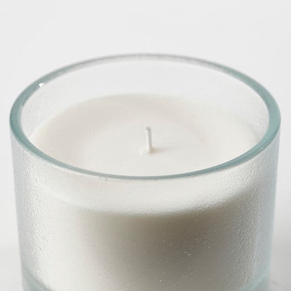 ADLAD - Scented candle in glass, Scandinavian Woods/white, 50 hr - best price from Maltashopper.com 40502146
