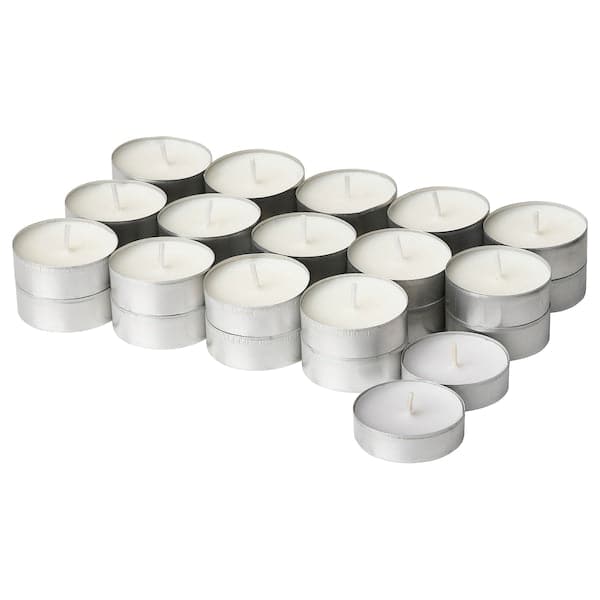 ADLAD - Scented tealight, Scandinavian Woods/white, 3.5 hr - best price from Maltashopper.com 40502170