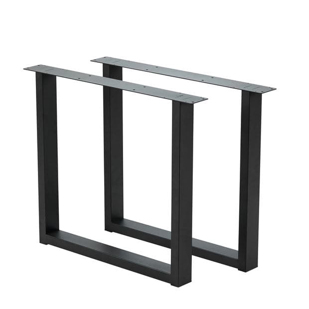 NEW OAK Black table leg H 72 x W 74 x D 8 cm - best price from Maltashopper.com CS667415
