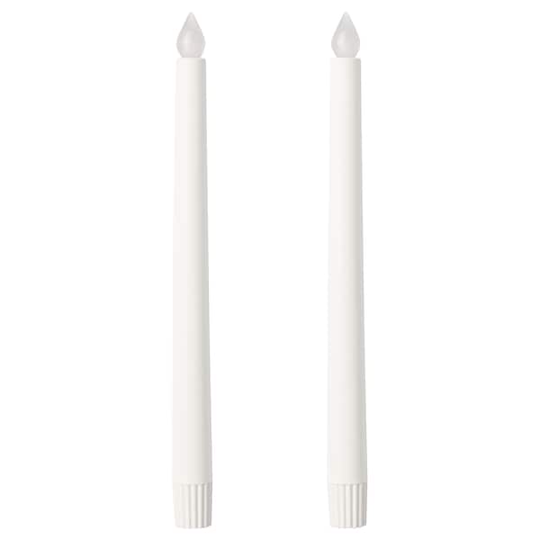 ÄDELLÖVTRÄD - LED candle, white/indoor, 28 cm - best price from Maltashopper.com 70520262