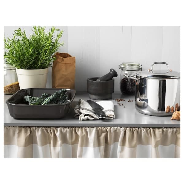 ÄDELSTEN - Pestle and mortar, marble black - best price from Maltashopper.com 60201251