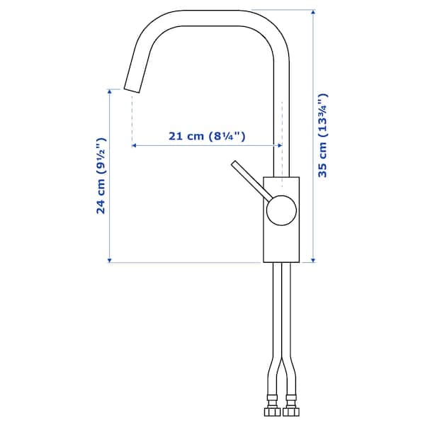 ÄLMAREN Mixer - stainless steel color , - best price from Maltashopper.com 00455161