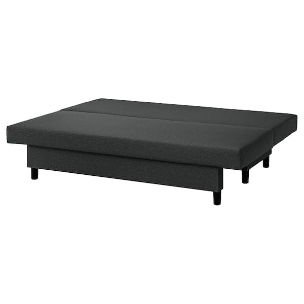 Ikea ÄLVDALEN - 3-seater sofa bed, Knisa dark grey ,
