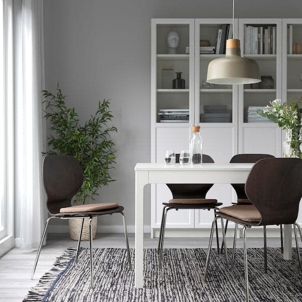 Ikea ÄLVGRÄSMAL - Chair cushion, beige, 32.6 / 31.3x33x3 cm