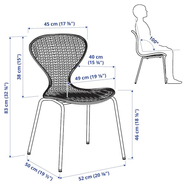 ÄLVSTA - Chair, handmade rattan/Sefast white - Premium  from Ikea - Just €84.99! Shop now at Maltashopper.com
