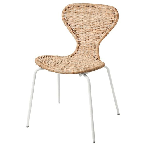 ÄLVSTA - Chair, handmade rattan/Sefast white