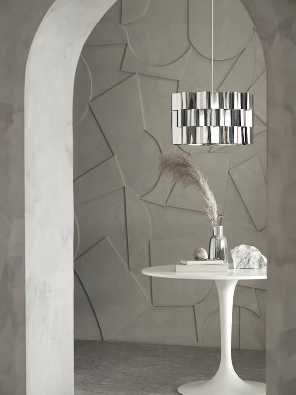 ÄLVSTARR / HEMMA - Pendant lamp, chrome effect, 51 cm - best price from Maltashopper.com 69416025