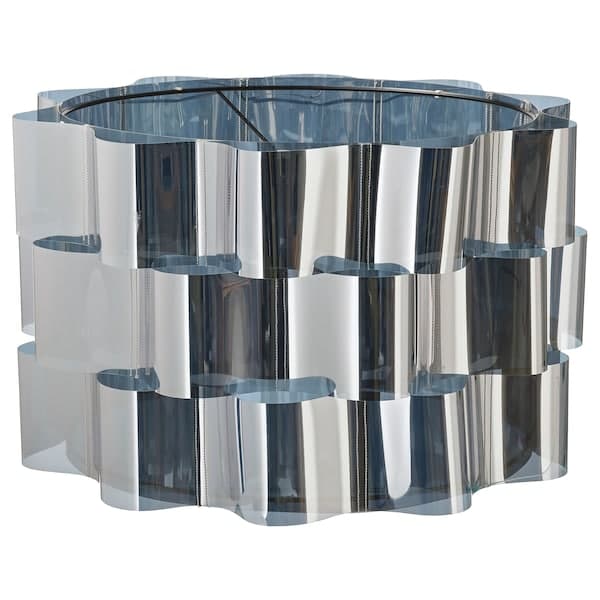 ÄLVSTARR - Lamp shade, chrome effect, 51 cm - best price from Maltashopper.com 60404098