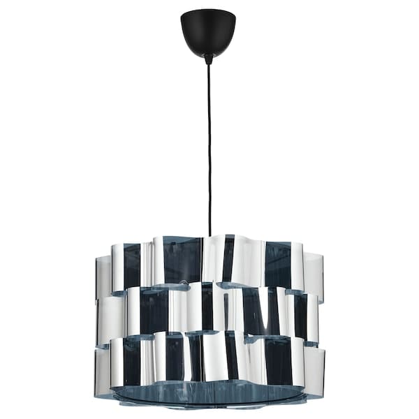 ÄLVSTARR / SUNNEBY - Pendant lamp, chrome effect, 51 cm - best price from Maltashopper.com 09416033