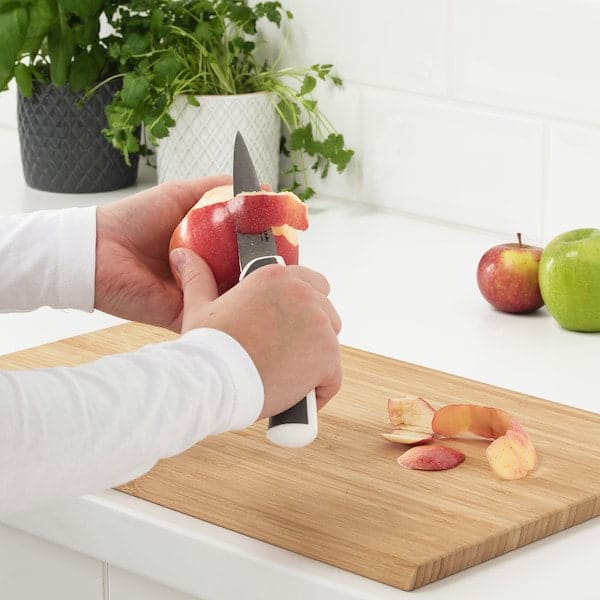 Ikea ÄNDLIG - 3-piece knife set, light grey/white