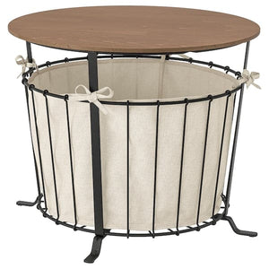 ÄNGESBYN - Storage table, black/pine light brown stained, 60 cm - best price from Maltashopper.com 30492275