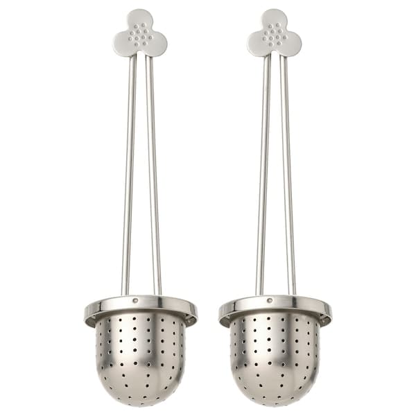 ÄNGSBLÅVINGE - Tea infuser, stainless steel