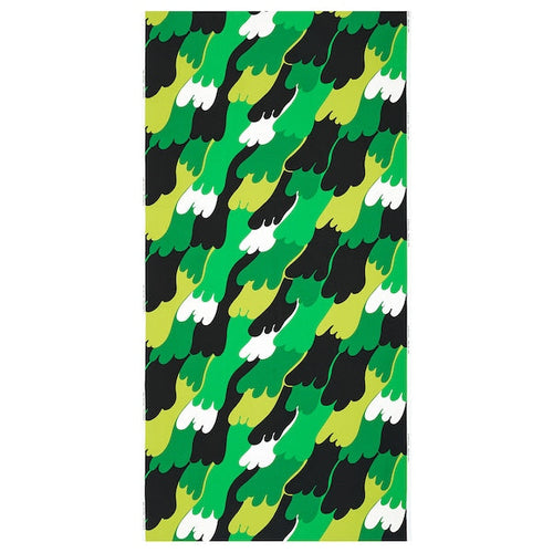 ÄNGSFIBBLA - Pre-cut fabric, multicoloured, dark, 150x300 cm
