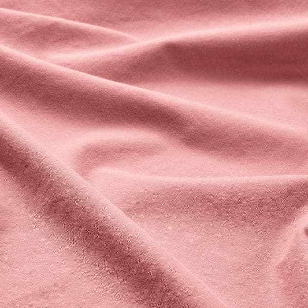 Ikea ÄNGSLILJA - Duvet cover and 2 pillowcases, dark pink, 240x220/50x80 cm