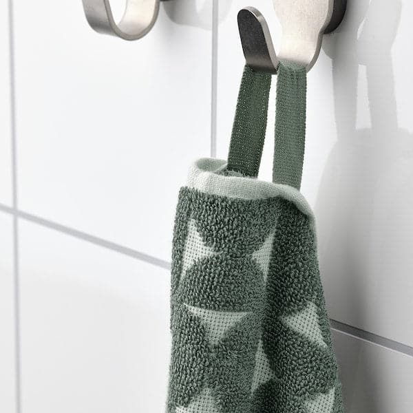 ÄNGSNEJLIKA - Bath towel, grey/green, 70x140 cm - best price from Maltashopper.com 80546879