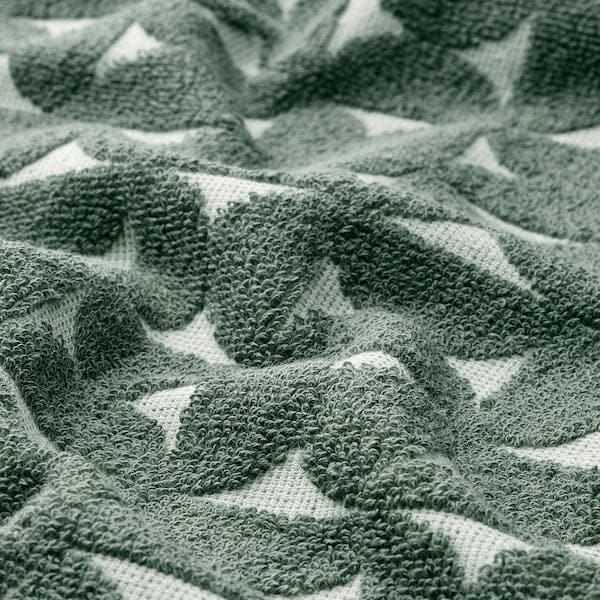 ÄNGSNEJLIKA - Bath towel, grey/green, 70x140 cm - best price from Maltashopper.com 80546879