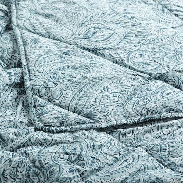 ÄNGSSTAMFLY - Warm quilt, blue/white, , 240x220 cm - best price from Maltashopper.com 80552945