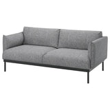 ÄPPLARYD 2-seat sofa, Lejde grey/black, 199 cm