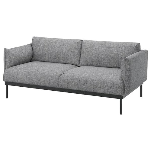 ÄPPLARYD 2 seater sofa - Lejde grey/black ,