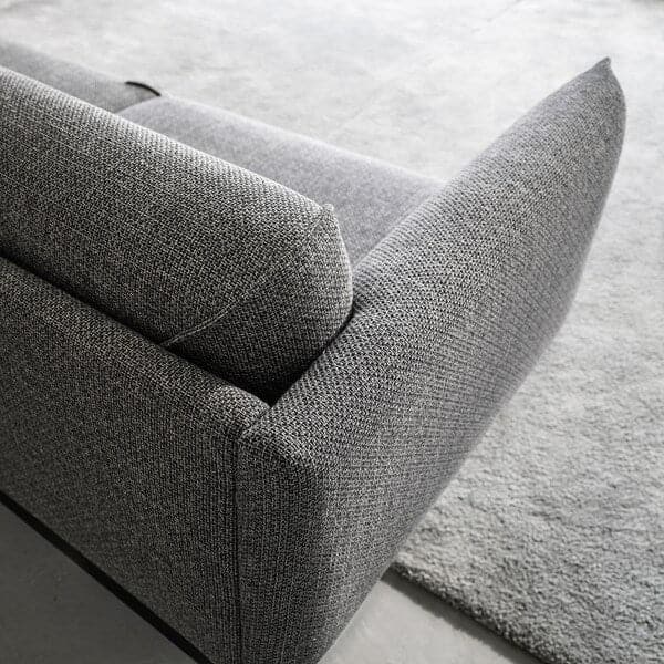 ÄPPLARYD 2 seater sofa - Lejde grey/black , - best price from Maltashopper.com 20506225