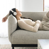 ÄPPLARYD 3 seater sofa with chaise-longue - Light grey Lejde , - best price from Maltashopper.com 09418051