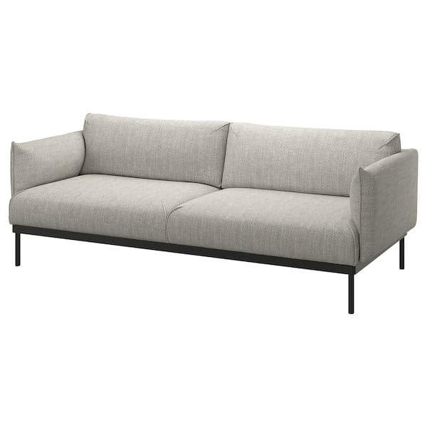 ÄPPLARYD 3 seater sofa - Lejde light grey , - best price from Maltashopper.com 30506239