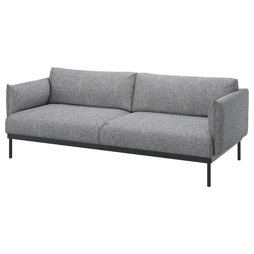 ÄPPLARYD 3 seater sofa - Lejde grey/black ,