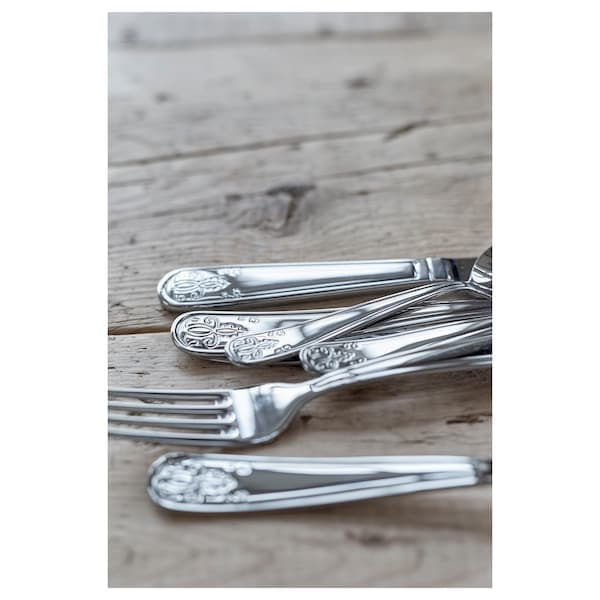 Ikea ÄTBART - 24-piece cutlery set, stainless steel