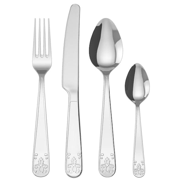 ÄTBART - 24-piece cutlery set, stainless steel