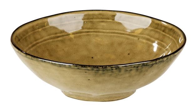 EARTH SAND Light brown bowl H 3 cm - Ø 15 cm - best price from Maltashopper.com CS595910