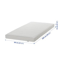 ÅFJÄLL - Foam mattress, rigid/white, , 80x200 cm - Premium  from Ikea - Just €116.99! Shop now at Maltashopper.com