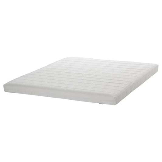 ÅFJÄLL - Foam mattress, semi-rigid/white, , 120x200 cm - best price from Maltashopper.com 30569948