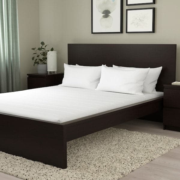 Ikea ÅFJÄLL - Foam mattress, semi-rigid/white, , 140x200 cm