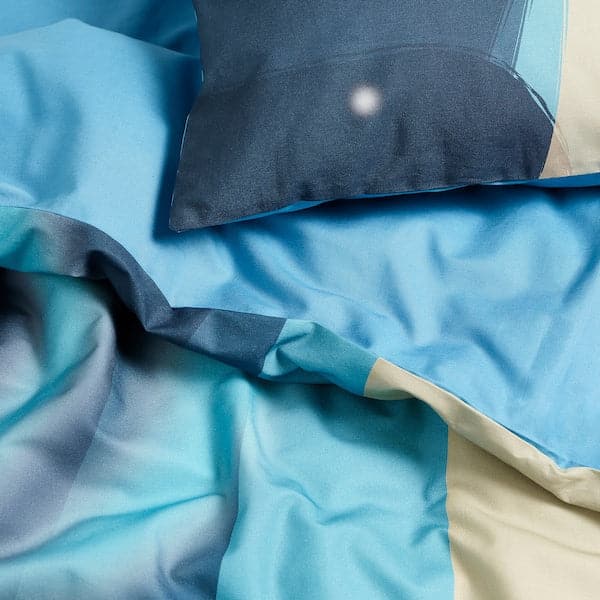 Ikea AFTONSPARV - Duvet cover and pillowcase, space/blue, 150x200/50x80 cm