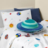 AFTONSPARV - Duvet cover and pillowcase, space/multicolour, 150x200/50x80 cm - best price from Maltashopper.com 50554050