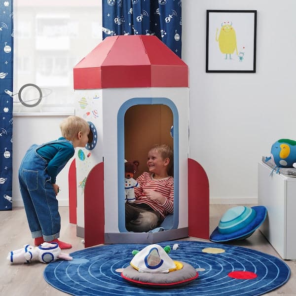 AFTONSPARV - Soft toy, spaceship/multicolour - best price from Maltashopper.com 90551634