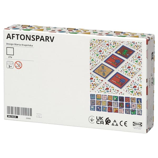 AFTONSPARV - Card game, 27 pairs - best price from Maltashopper.com 50572860