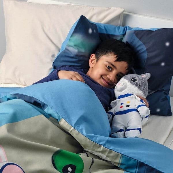 Ikea AFTONSPARV - Soft toy with astronaut suit, cat, 28 cm