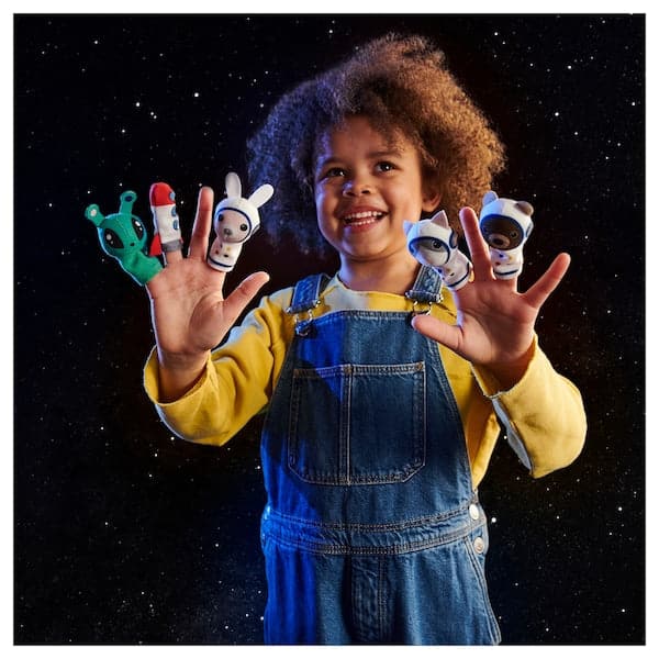 AFTONSPARV - 5-piece finger puppet set, multicolour - best price from Maltashopper.com 80551639